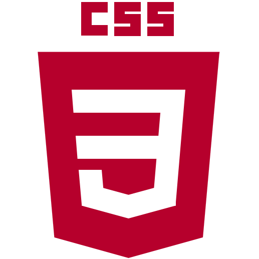 Logo CSS3 rouge